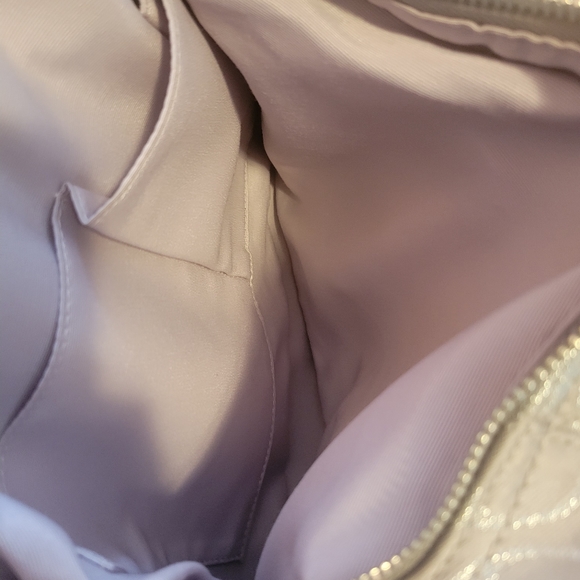 SALE Silver Coach Shoulder Purse - Picture 7 of 11